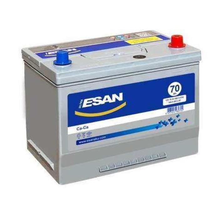 AKU 12V 70 AH N50 CA TAM KAPALI R+ - ESAN 50701100904